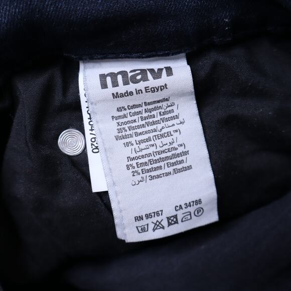MAVI Marcus Slim Straight Leg Jeans Deep Brushed Feather Blue Men's 32/32 - Picture 7 of 9